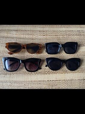 Reitmans Sunglasses Set - Brown Tortoise and Black Frames